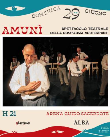 Amunì, Voci Erranti - Locandina