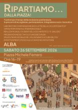 Evento Ripartiamo dalla Piazza - Alba